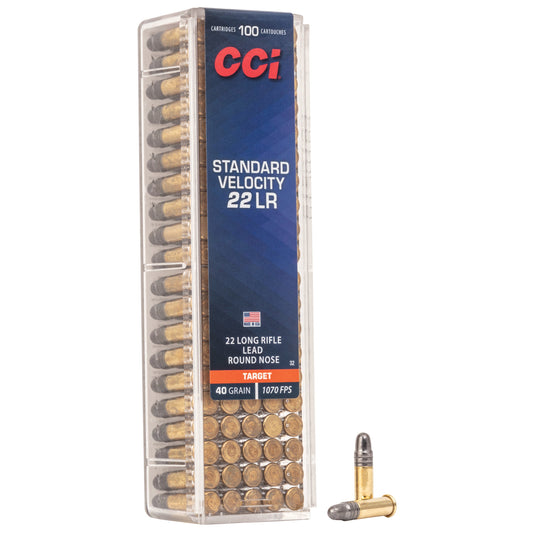 CCI STANDARD VELOCITY 22LR 40GR LRN 100/5000