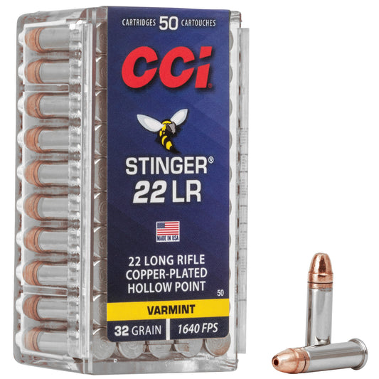 CCI STINGER 22LR 32GR LHP 50/5000