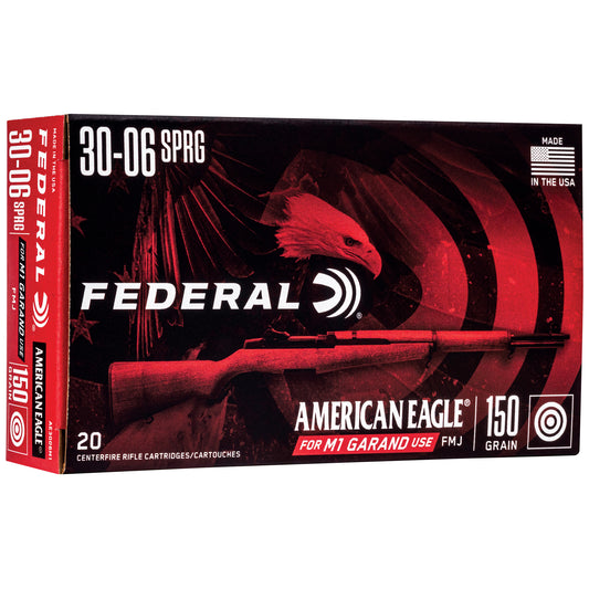 FEDERAL 30-06 M2 BALL 150GR FMJ 20/200