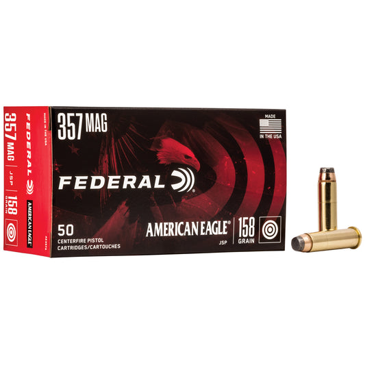 FEDERAL 357MAG 158GR JSP 50/1000