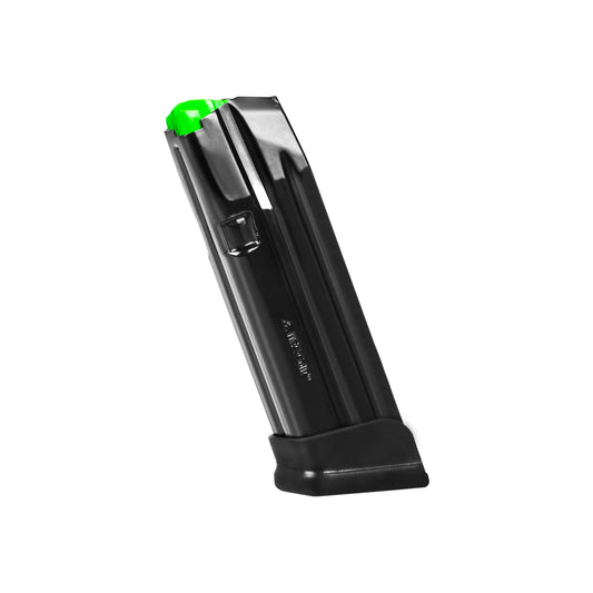 9MM MECGAR GLOCK 18 round magazine (FITS GLOCK 19) (BLOCKED 10 rounds)