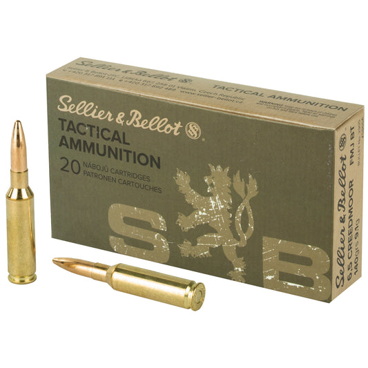 S&B 6.5 CREEDMOOR 140GR FMJ 20/500