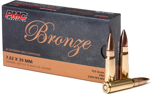 PMC 7.62x39 123GR FMJ 20/500