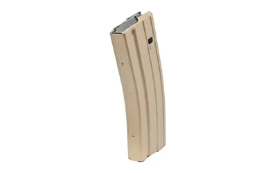 Duramag AR-15 .223/5.56 FDE Steel 10/30 Magazine w/ Black Follower (Blocked)