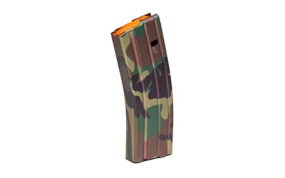 Duramag AR-15 .223/5.56 M81 Aluminum 10/30 Magazine w/ Orange Follower (Blocked)
