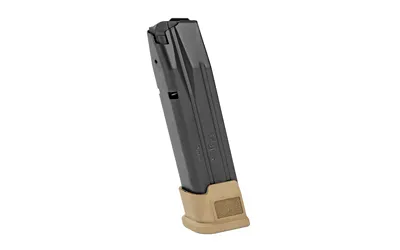 Sig Sauer P320 9mm 10/21 Round Magazine w/ Coyote Base Plate (Blocked)