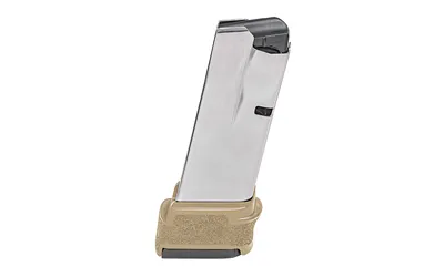 Springfield Hellcat 9mm 10/15 Magazine w/ FDE Base Plate (Blocked)
