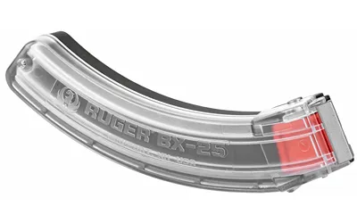 Ruger 10/22 Clear Sided 22LR 10/25 Magazine (Blocked)