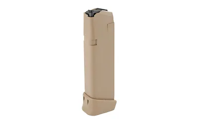 Glock Gen 5 Glock 17/19X Coyote 9mm 10/19 Round OEM Magazine (Blocked)